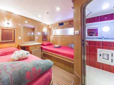 M/Y Seawolf Soul - Twin Cabin